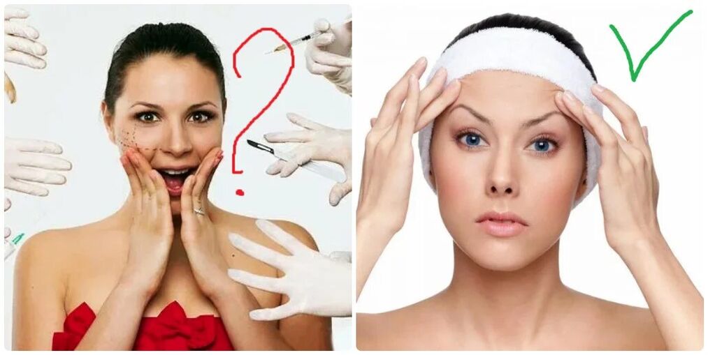 Cómo rejuvenecer la cara en casa